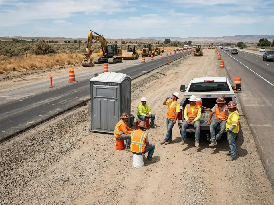 highway-road-construction-crew-007 — frequently asked questions, Porta Potty and Restroom Rentals in Redan, GA